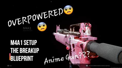 Call Of Duty Warzone My M4a1 Setup The Breakup Blueprint Pink