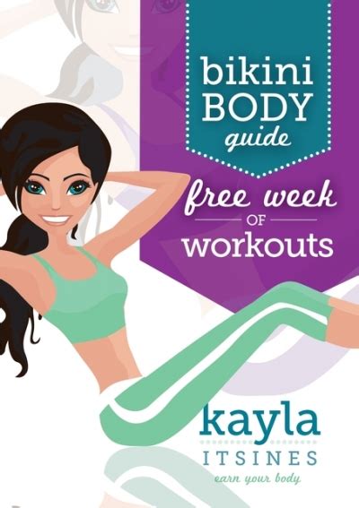 Bikini Body Guide 1 Week Workout