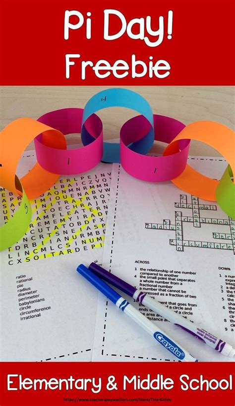 Pi Day Activities Freebie Maths Activities Middle School Pi