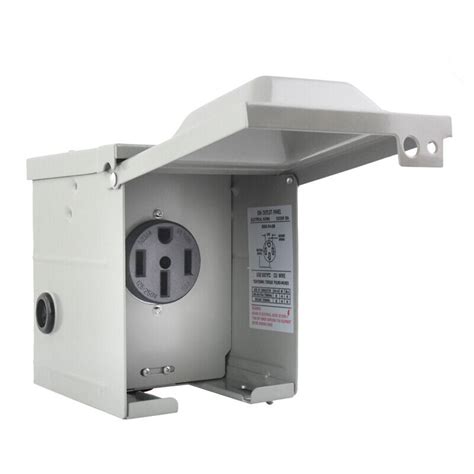 Dependable Power Source Nema 14 50r Outdoor Electrical Receptacle