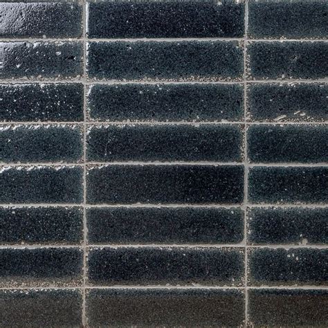 Lava Stone Black 3x12 Subway Tile Subway Tile Tiles Black Brick