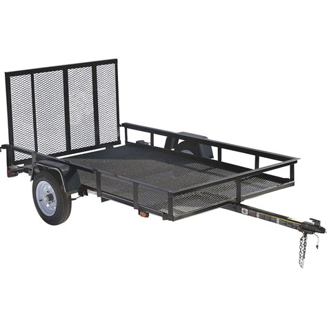 Carry On Trailers 5ft X 8ft Trailer With Rear Gateramp — 2000 Lb