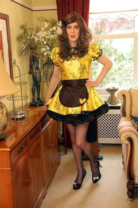 All Dressed And Ready To Serve Sissy Maid Dresses Sissy Dress Dress Up