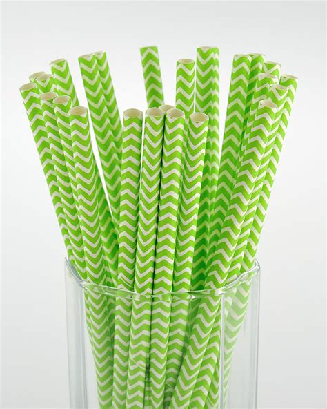 Striped Paper Straws Suyang