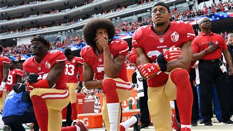 Nfl Bans Players From Kneeling During National Anthem Us News Sky News