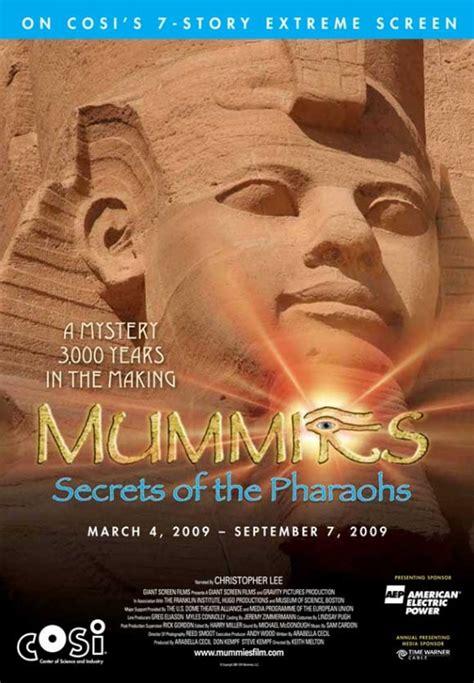 Mummies Secrets Of The Pharaohs Movie Poster Print 27 X 40 Item Movej7747 Posterazzi