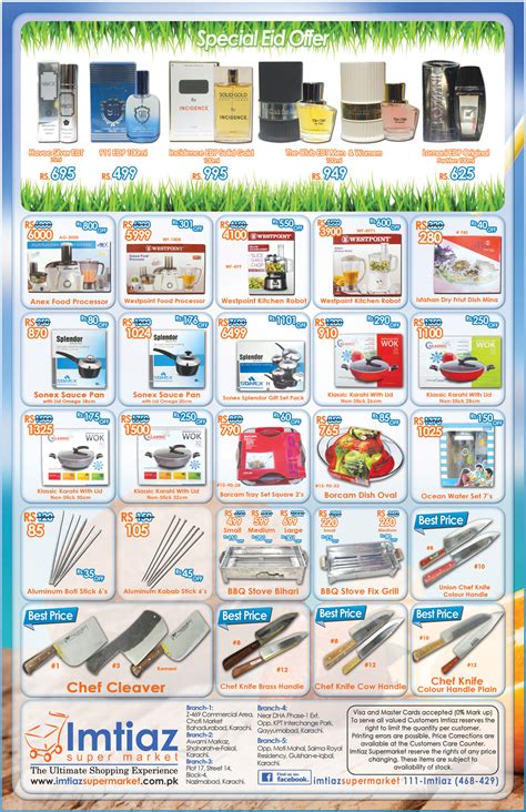 The store promotions pacific hypermarket promotions promotion catalogue. Retail Stores Promotions & Information: imtiaz supermarket ...