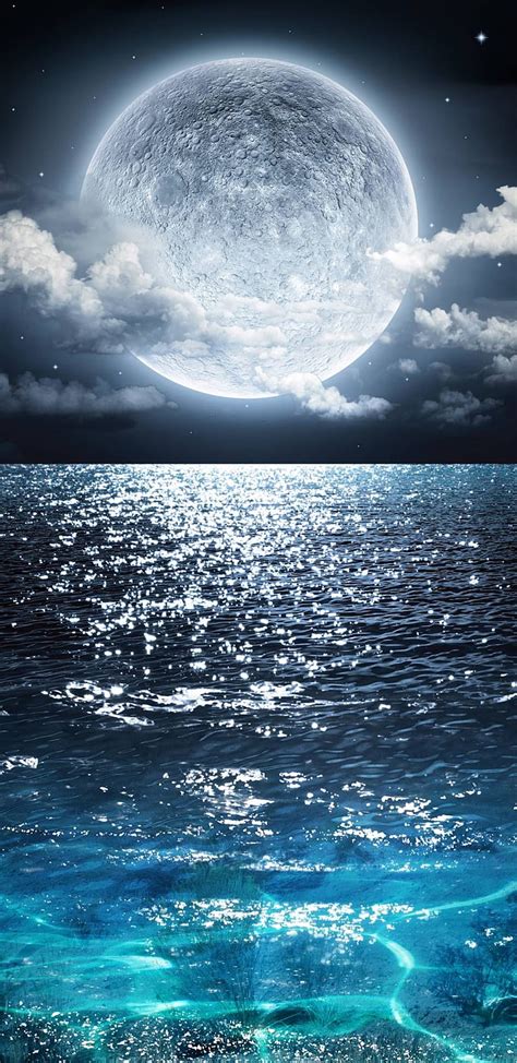 1920x1080px 1080p Free Download Moonshine Moon Moonlight Ocean