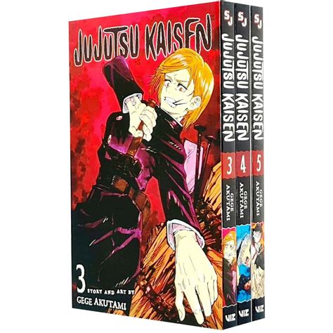 Jujutsu Kaisen Series 3 Books Collection Set By Gege Akutami Volume 3 4