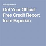 My Free Annual Experian Credit Report Images