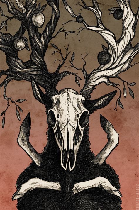 Deer Thing By Undead Medic Scary Art Horror Art Creature Art