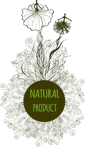 Premium Vector Vector Label For Natural Cosmetic Products