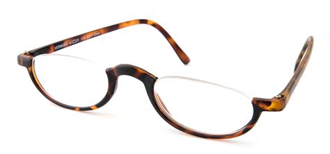 Half Moon Semi Rimless Vermont Ready Reading Glasses By Magnif Eyes