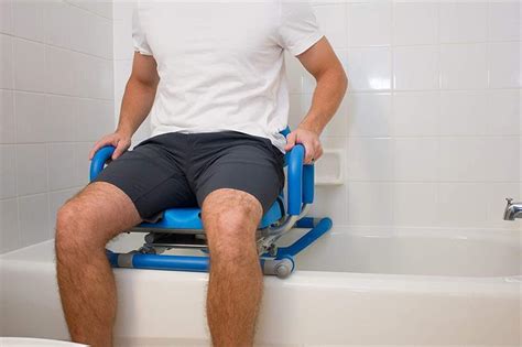 Hydroslide Sliding Bath Chair With Swivel Seat By Platinum Health