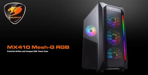 Cougar Mx410 Mesh G Rgb Mid Tower Case Media And Gaming Rgb Build On A Budget Page 2
