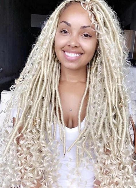 80 Long And Short Faux Locs Styles And How To Install Them Part 96
