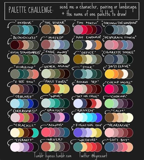 Introducing The Colour Pallete Challenge Object Shows Amino