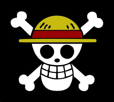 Flag Luffy One Piece Logo Maquinadeha Blarpavadas