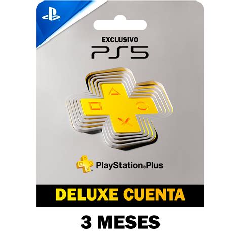 Psn Plus Deluxe 3 Meses Cuenta Principal Ps5 Venta De Juegos Digitales