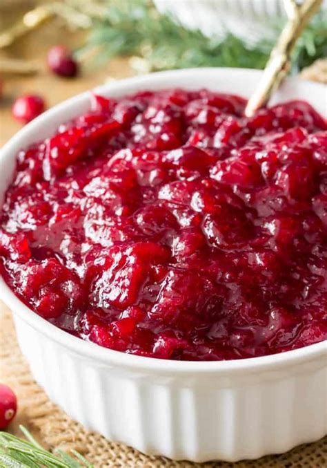 We dreamed of a sauce as sliceable and jiggly and fun as the retro canned stuff, but with deeper fruit flavor and more nuance. This homemade CRANBERRY SAUCE is so easy to make! It got ...