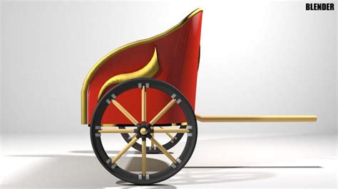 Roman Chariot 3d Model By Faizal3dx