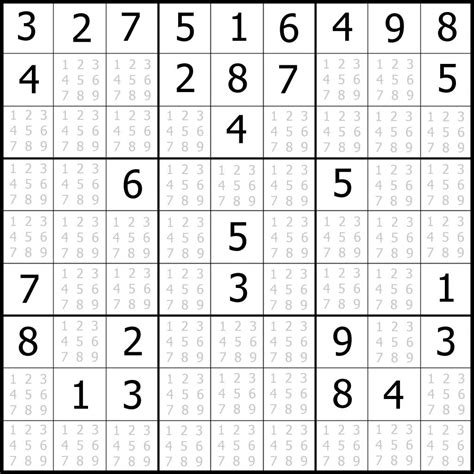 Medium Sudoku With Answers Printable Sudoku Printable