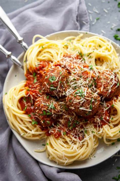 Spaghetti And Meatballs Foodtasia
