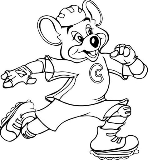 Chuck E Cheese Coloring Pages Sketch Coloring Page My XXX Hot Girl