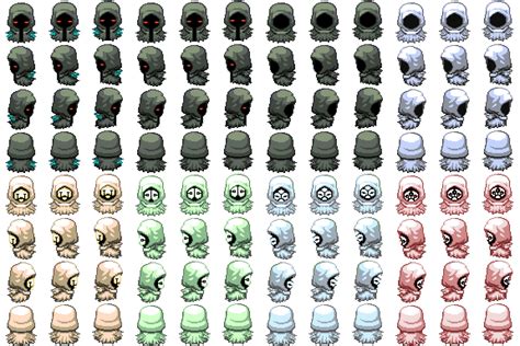 Rpg Maker Mv Character Sprite Free Simple Pack Containing Some Animated