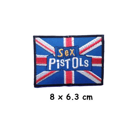 Iron On Patch Metal Rock Punk Goth Sex Pistols Music Band Embroidered