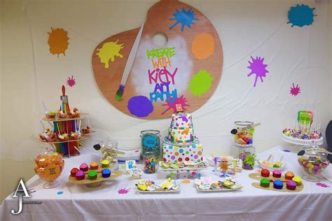 Arts And Crafts Birthday Party Ideas Photo 7 Of 26 Catch My Party