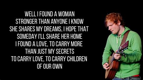 Perfect Ed Sheeran Lyrics Youtube