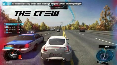 The Crew Gameplay Epic Police Chase Youtube