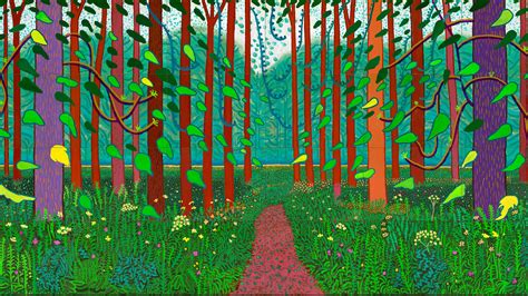 David Hockney Loves Van This Exhibition Shows The New York Times Vlr