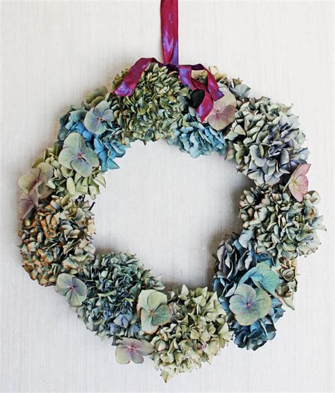 How To Make A Dried Hydrangea Wreath Apartment Apothecary