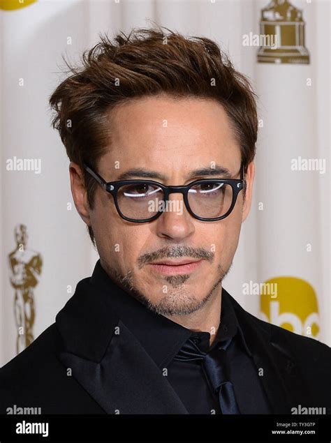 Actor Robert Downey Jr Appears Backstage At The 85th Academy Awards At