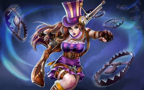 20 4k Ultra Hd Caitlyn League Of Legends Wallpapers Background Images