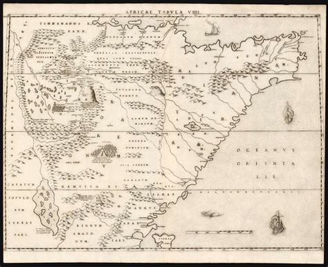 Africae Tabula Viiii Geographicus Rare Antique Maps