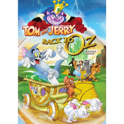 In hbo max's new tom and jerry movie, the classic cat and mouse are joined by actors like chloe grace moretz, michael pena the classic tom and jerry cartoons were engines of wordless slapstick joy: Tom and Jerry - Back to Oz Movies (Dvd) | Tom and jerry ...