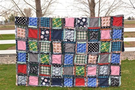 Easy Peasy Rag Quilt Patterns Twin Size Quilt Pattern Easy