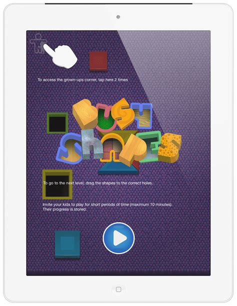 Busy Shapes App Review Touch Autismtouch Autism