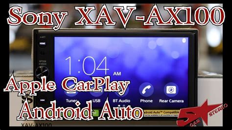 The Sony Xav Ax100 Carplay And Android Auto Radio Unboxing Youtube