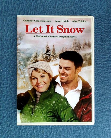 Dvd Let It Snow Hallmark Movie Stars Candace Cameron Bure And Alan