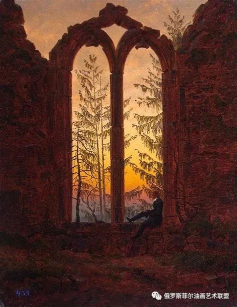 德国浪漫主义风景画家卡斯帕·大卫·弗里德里希绘画欣赏赏析