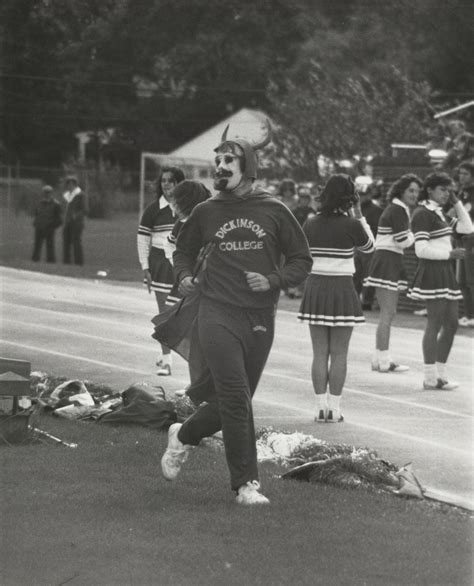 Red Devil At Homecoming Game 1982 Dickinson College