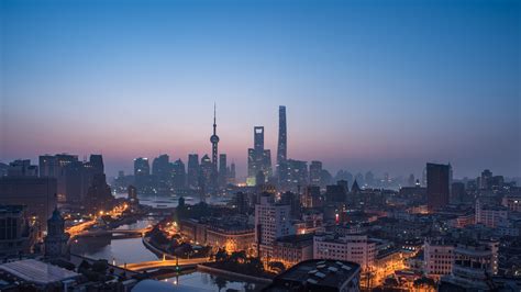 Shangai Cityscape 4k Hd World 4k Wallpapers Images Backgrounds