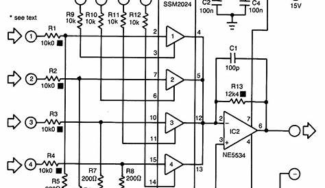 3 channel mixer circuit diagram