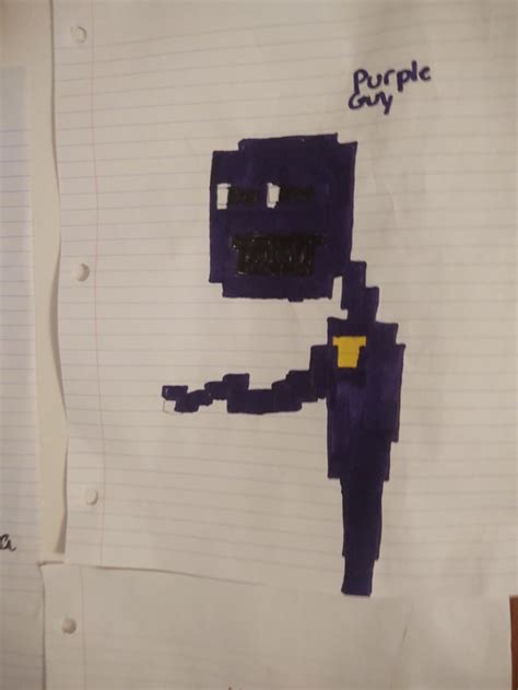 Purple Guy Sprite Drawing Personally I Like It A Lot Fivenightsatfreddys