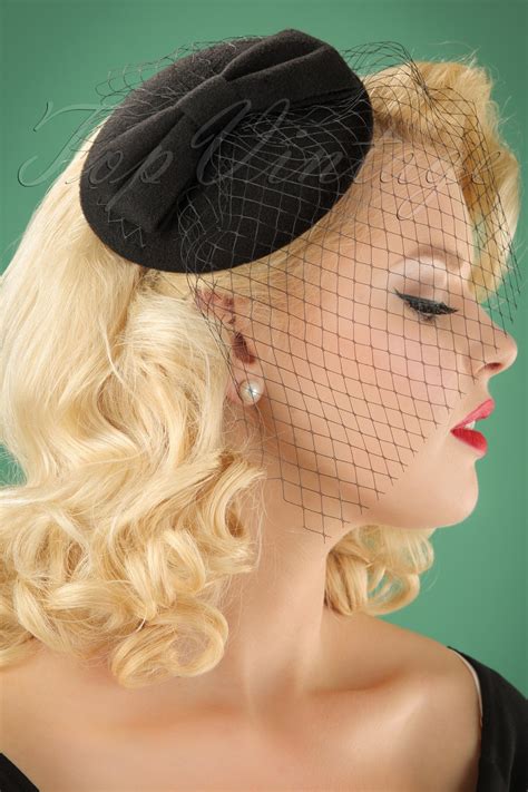 Gorro Candice 50s En Negro