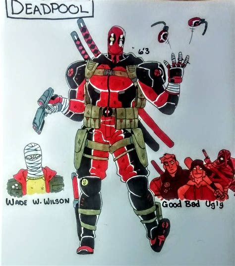 Deadpool Redesign By Oni18064 On Deviantart In 2022 Marvel Characters